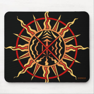Mousepad der ersten Nationen Geschenke Native Art 