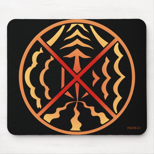 Mousepad der ersten Nationen gibt Native Art Mouse (Vorne)