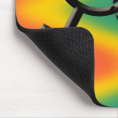 Mousepad der Gay Pride der Frauen Gay Pride (Ecke)