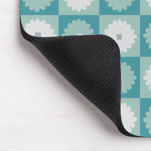 Mousepad der modernen geometrischen Blume Mitte de (Ecke)