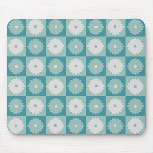 Mousepad der modernen geometrischen Blume Mitte de (Vorne)