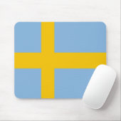 Mousepad der schwedischen Flagge (Mit Mouse)