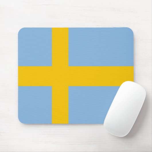 Mousepad der schwedischen Flagge (Mit Mouse)