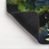 Mousepad der weißen Wasserlilie (Ecke)