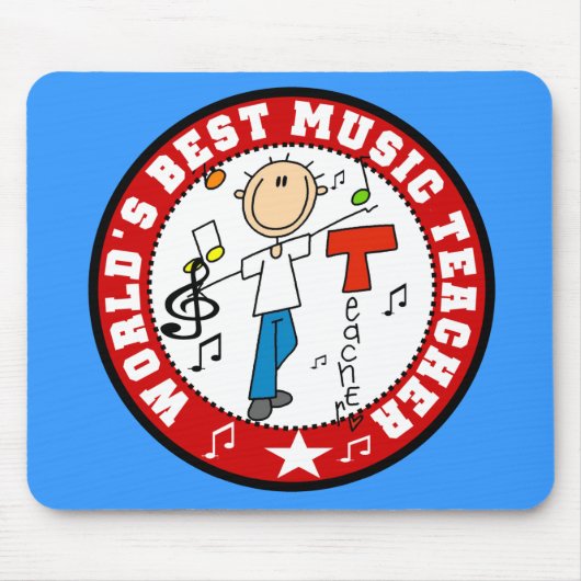 Mousepad, der weltbeste Musiklehrer Mousepad (Vorne)