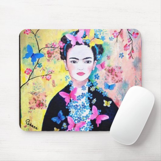 Mousepad des Frida Khalo (Mit Mouse)