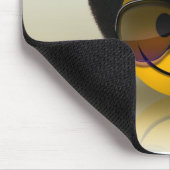 Mousepad des Smile Afro (Ecke)