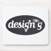 Mousepad „Design-g " (Vorne)