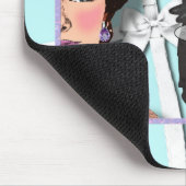 Mousepad - Diamanten u. Martinis (Ecke)