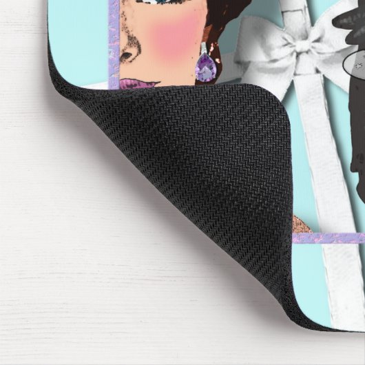 Mousepad - Diamanten u. Martinis (Ecke)