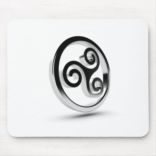 Mousepad die Bretagne, Triskell Breton (Vorne)