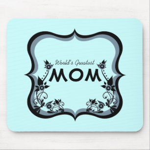 Mousepad, die größte Mama der sassy floral world Mousepad