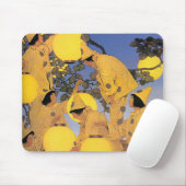 Mousepad: Die Laternenbären - Maxfield Parrish Mousepad (Mit Mouse)