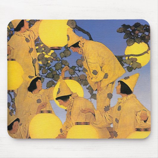 Mousepad: Die Laternenbären - Maxfield Parrish Mousepad (Vorne)