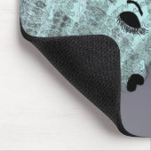 Mousepad, digitale Fische Mousepad (Ecke)