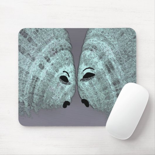 Mousepad, digitale Fische Mousepad (Mit Mouse)