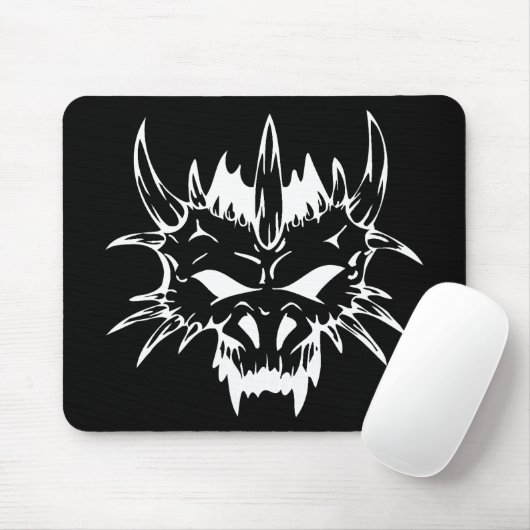 Mousepad - Drache-Schädel (Mit Mouse)