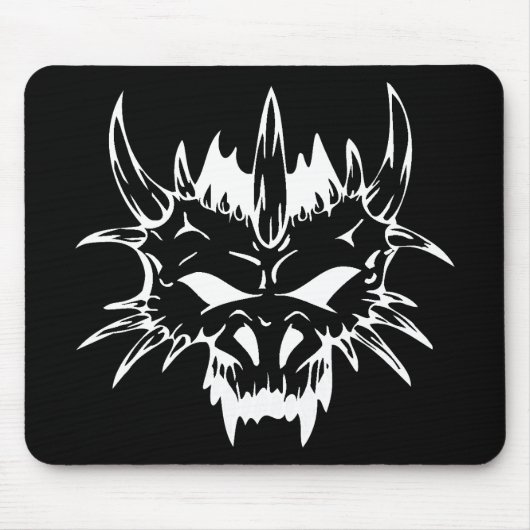 Mousepad - Drache-Schädel (Vorne)