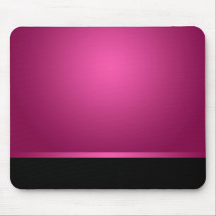 Mousepad dunkles Pink u. Schwarzes Mousemat