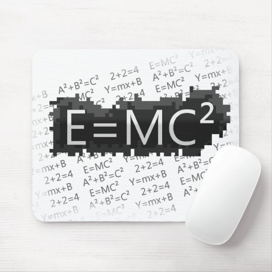 Mousepad E=mc2 (Mit Mouse)