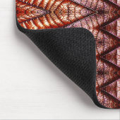 Mousepad, Ein elegantes rotes Design klassisches D Mousepad (Ecke)