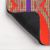 Mousepad, Ein elegantes, vielfarbiges klassisches Mousepad (Ecke)