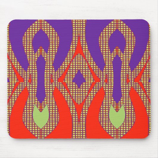 Mousepad, Ein elegantes, vielfarbiges klassisches Mousepad (Vorne)
