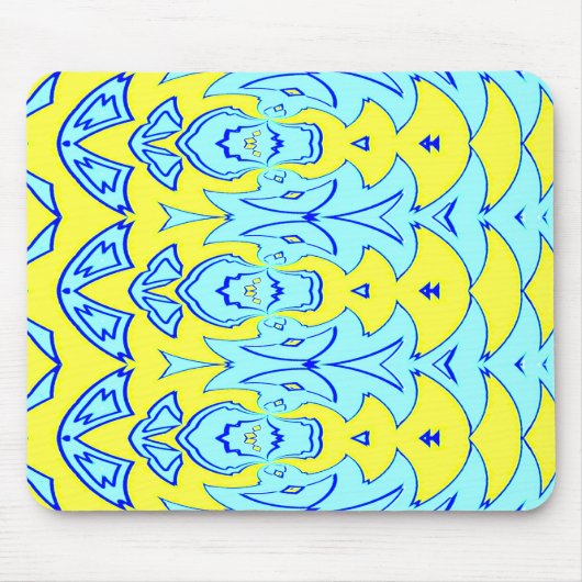 Mousepad, Ein elegantes, vielfarbiges klassisches Mousepad (Vorne)