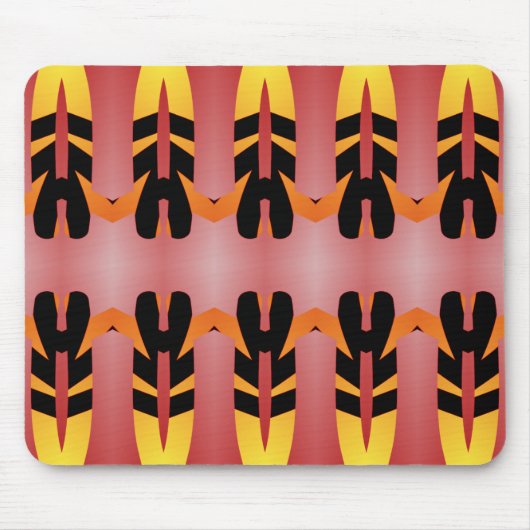 Mousepad, Ein elegantes, vielfarbiges klassisches Mousepad (Vorne)