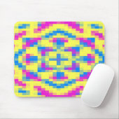 Mousepad, Ein klassisches Mosaikmuster-Design Mousepad (Mit Mouse)