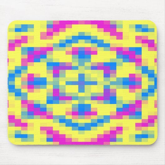 Mousepad, Ein klassisches Mosaikmuster-Design Mousepad (Vorne)