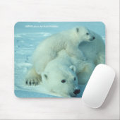Mousepad/Eisbär u. CUB Mousepad (Mit Mouse)