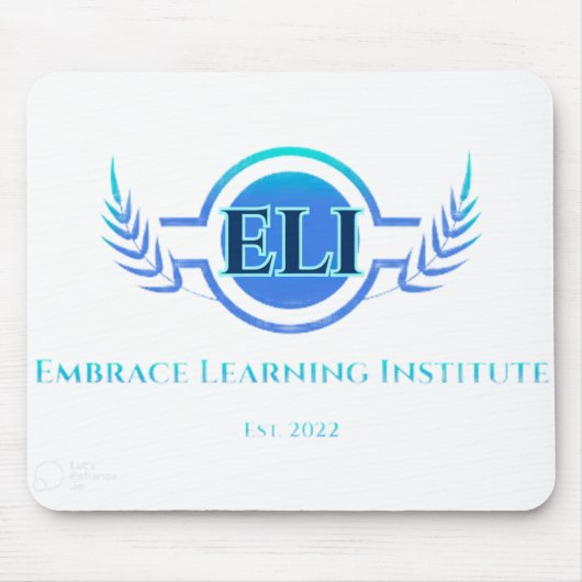 Mousepad - Embrace Learning Institute Logo (Vorne)