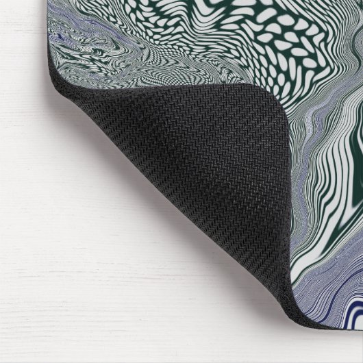 Mousepad "Emerald Marble Flow" (Ecke)