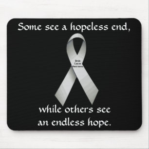 Mousepad "Endless Hope Brain Cancer Awareness"