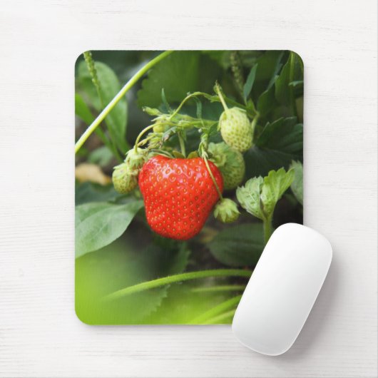 Mousepad-Erdbeere Mousepad (Mit Mouse)