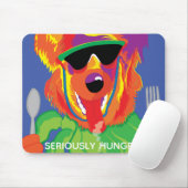 Mousepad "Ernsthaft Hunger!" (Mit Mouse)