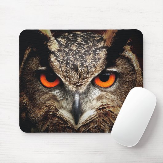 Mousepad - Eule (Mit Mouse)