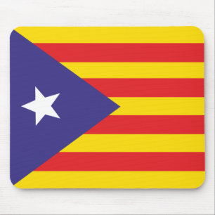 Mousepad Fahne der katalanischen Unabhängigkeit