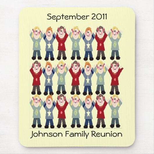 Mousepad - Family Wiedersehen (Vorne)