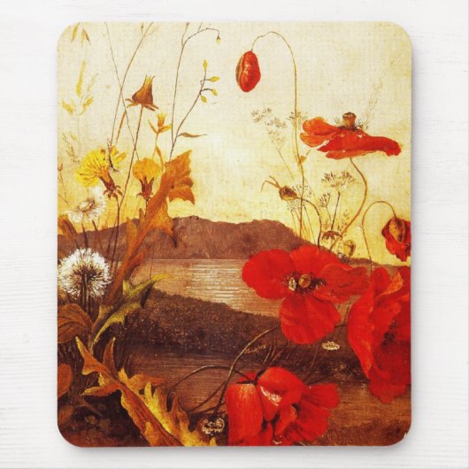 Mousepad Famous Artists 'Poppies' Öl auf der Leinw (Vorne)