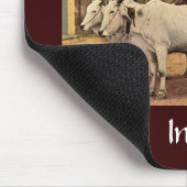 Mousepad- fantastisches Indien Dorf Mousepad (Ecke)