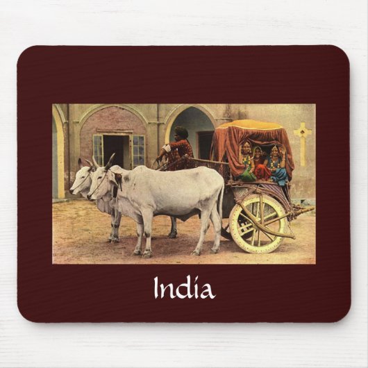 Mousepad- fantastisches Indien Dorf Mousepad (Vorne)