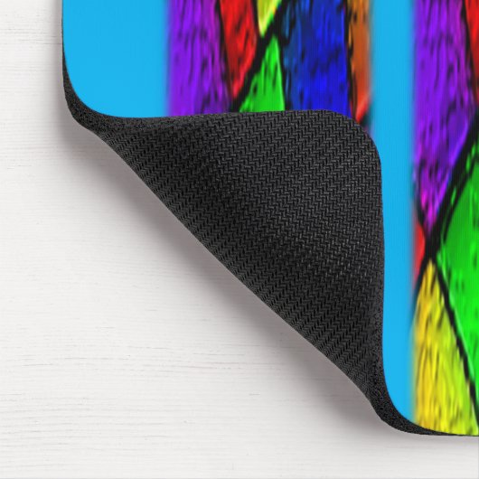 Mousepad farbenfroh (Ecke)