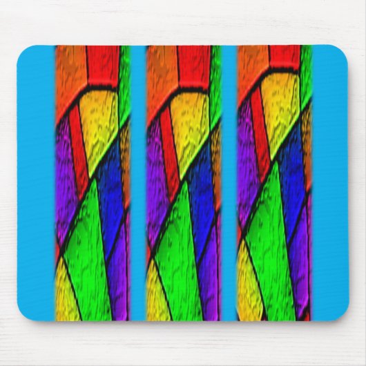 Mousepad farbenfroh (Vorne)