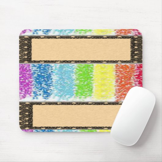 Mousepad farbenfroh (Mit Mouse)