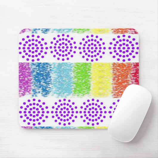 Mousepad farbenfroh (Mit Mouse)