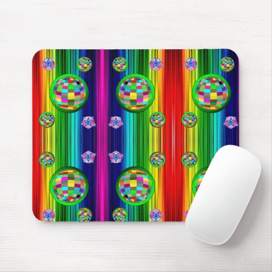 Mousepad farbenfroh (Mit Mouse)