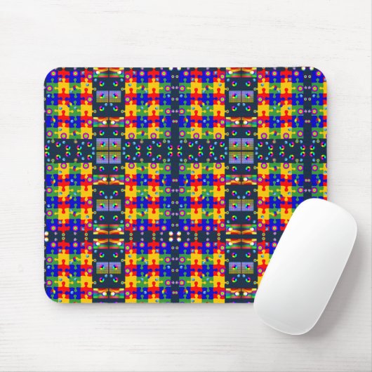 Mousepad farbenfroh (Mit Mouse)