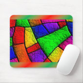 Mousepad farbenfroh (Mit Mouse)